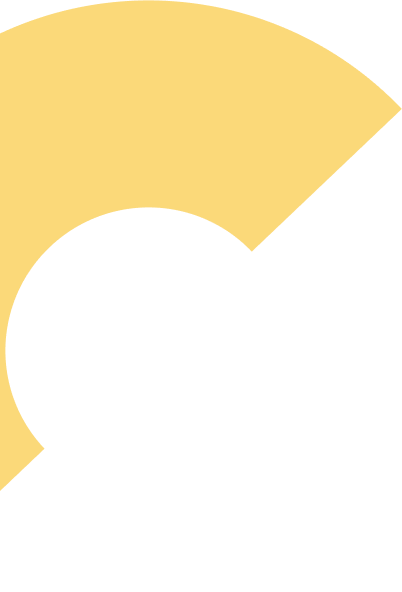 Angled yellow half circle 2